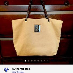 Fendi FF Logo Tote Bag